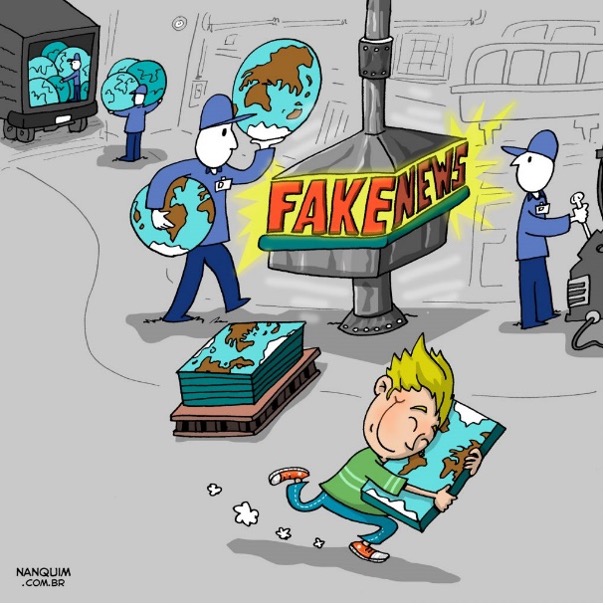 Mentira da barata.  Discurso capitalista, ódio e fake news – Por Priscilla Machado de Souza